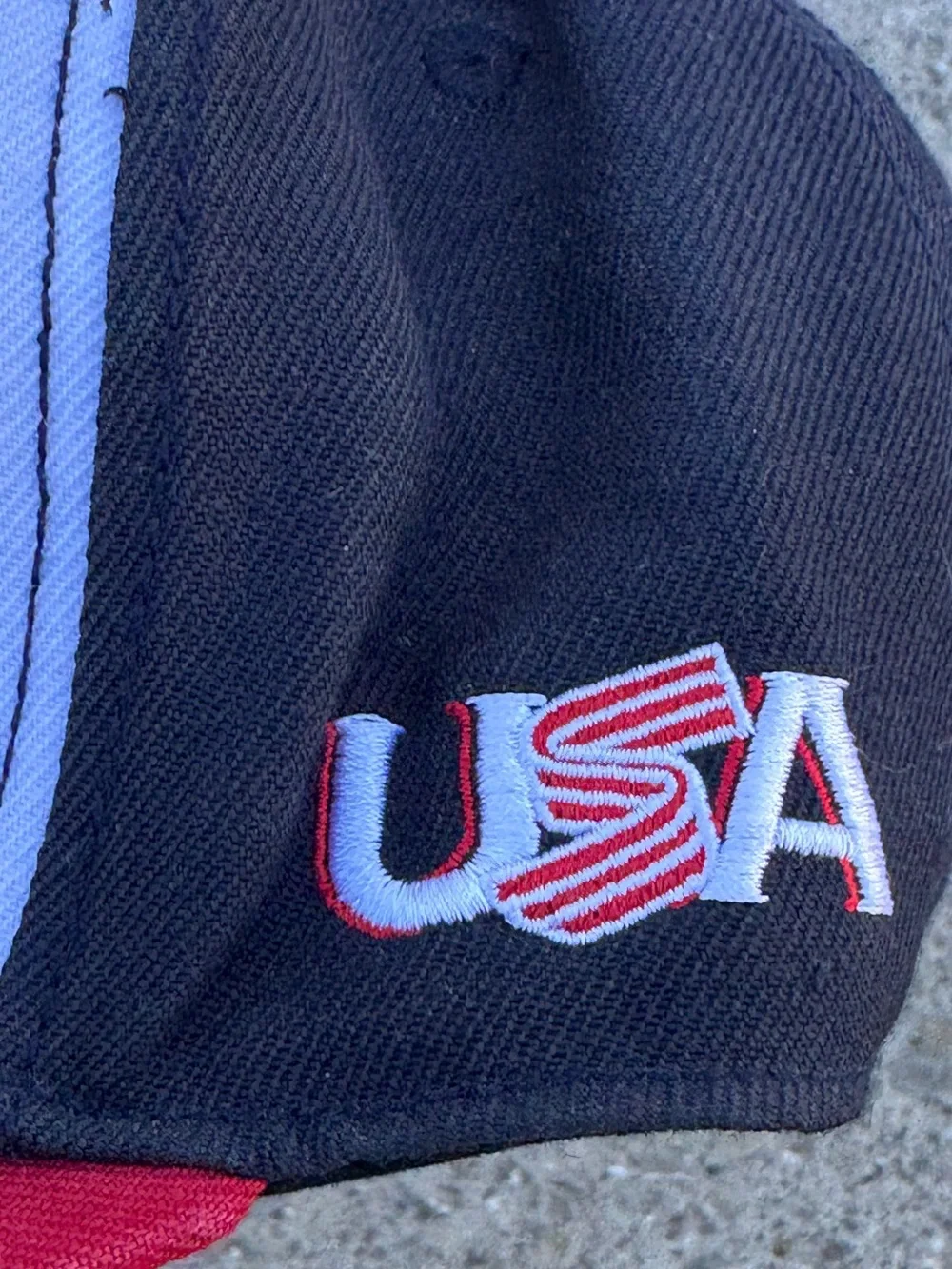 USA Baseball Team Olympics Eagle Pro Fit 7 5/8 Cap Baseballism Men’s MINTY